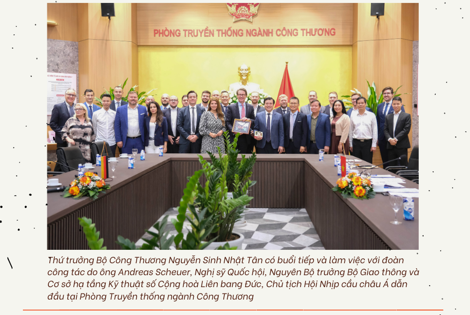 Một số hoạt động của Thứ trưởng Nguyễn Sinh Nhật Tân tại Phòng Truyền thống Ngành Công Thương